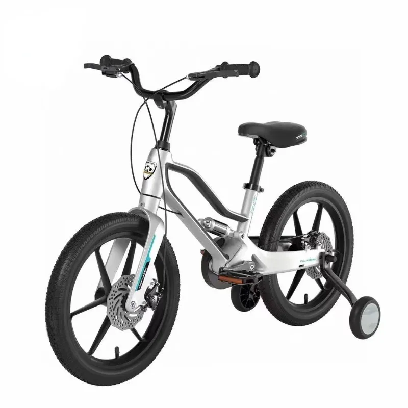 Design 16-Inch Magnesium Children's Suspension Disc Brake Bicycle Sports Bicycle