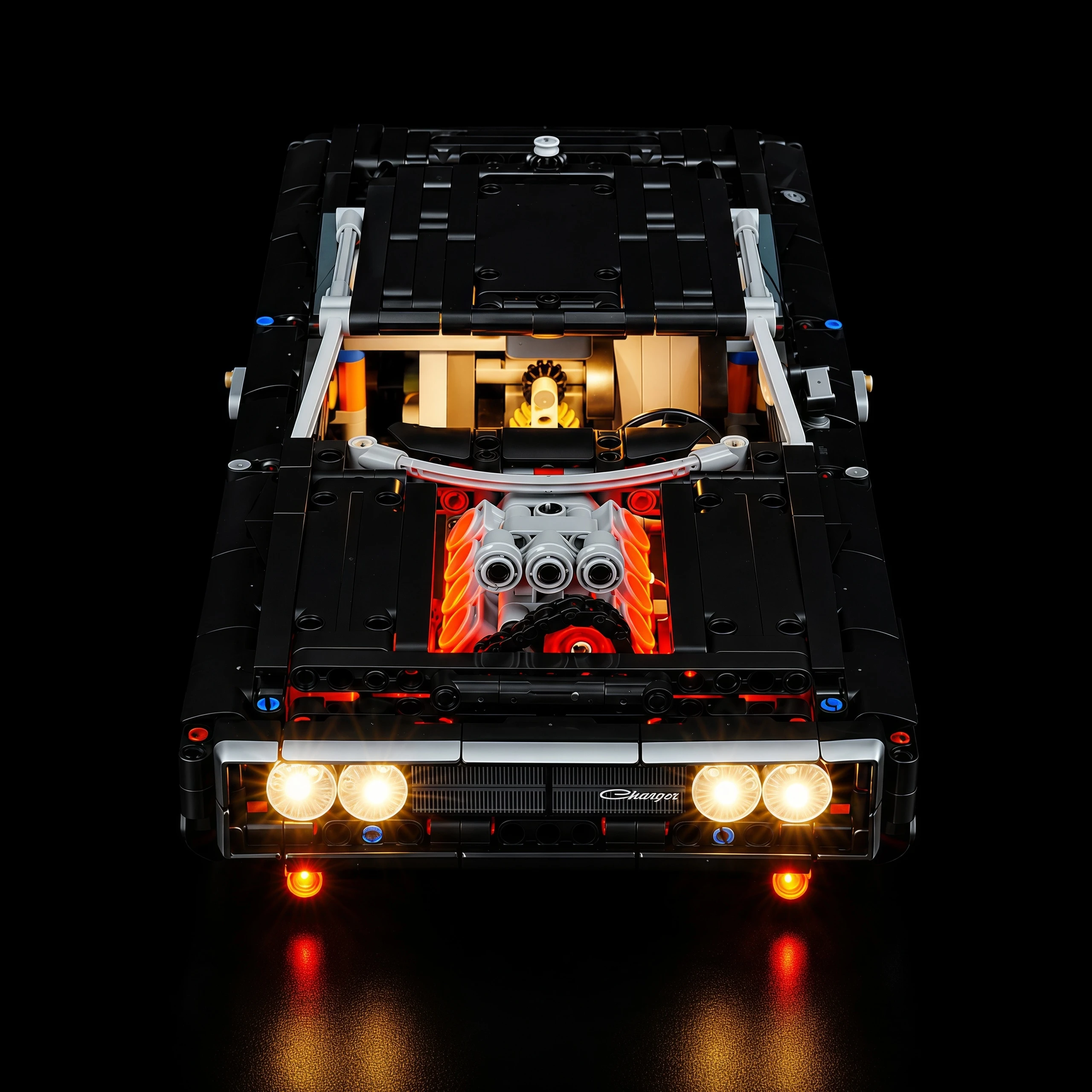 MAXCXT LED Light For LEGO 42231 Technic Fast and Furious Dodge Charger R/T DIY Decorative Lamp Not Include Building Blocks Set view 2