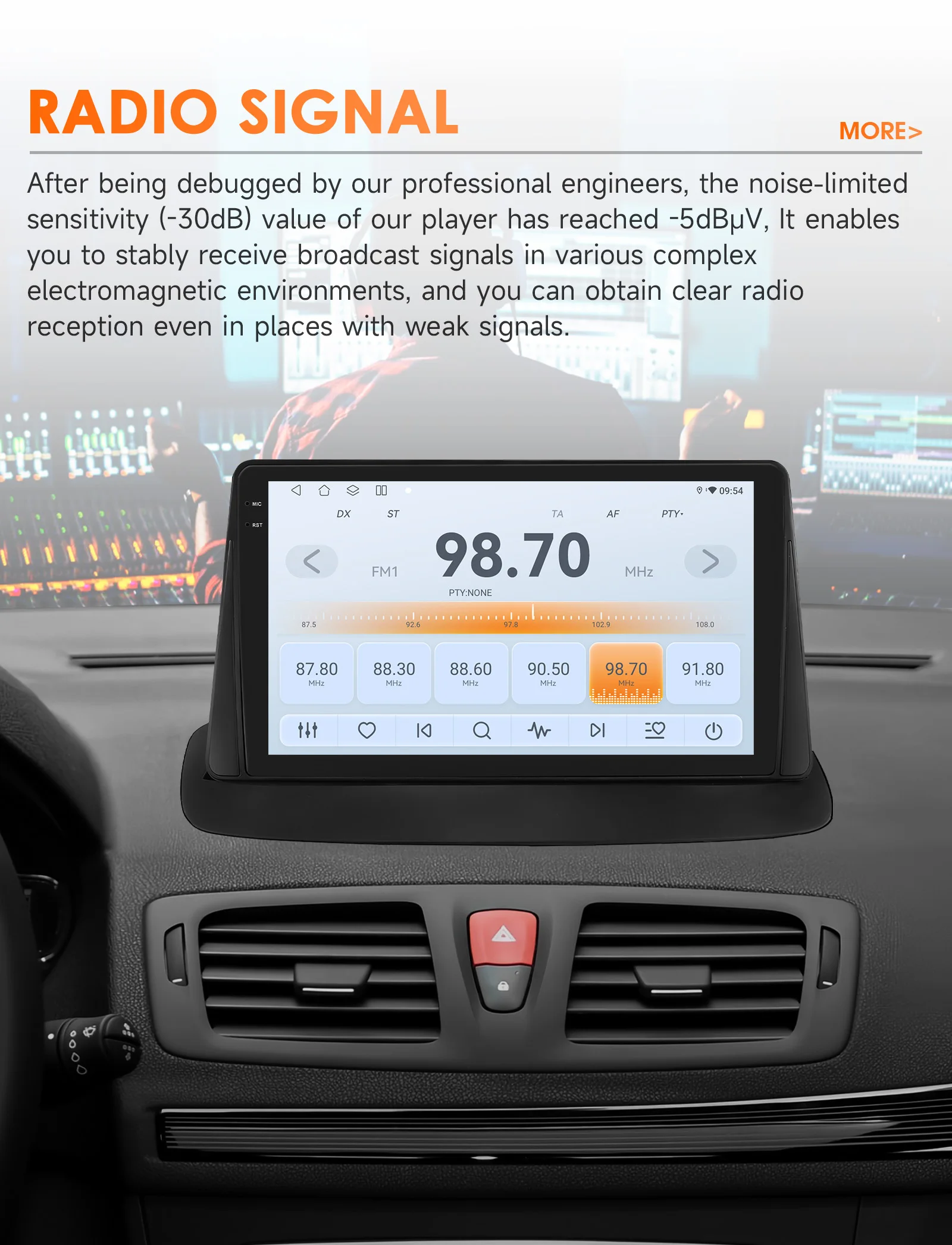 Hizpo Android 14 Auto Radio Für Renault Megane 3 2008-2014 4G Auto Multimedia Player GPS 2din Autoradio Octa core 4G Wifi DSP – Detail 21