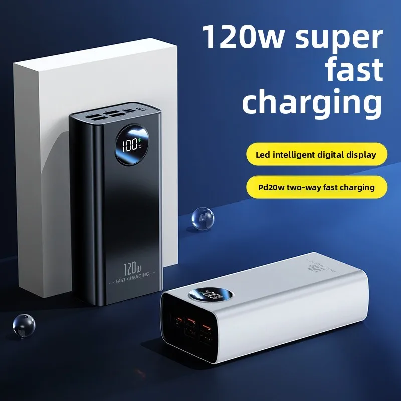 22.5W 60000/20000mAh Power Bank for IPhone Xiaomi and Huawei Mobile Phones Fast Charging High Capacity PowerBank