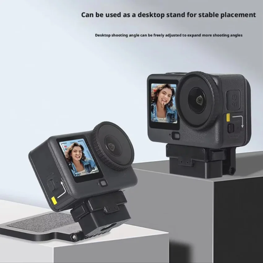 

Magnetic Mount Base for DJI Action5Pro Multi-Functional Desktop Holder Compatible with Action4 Action3