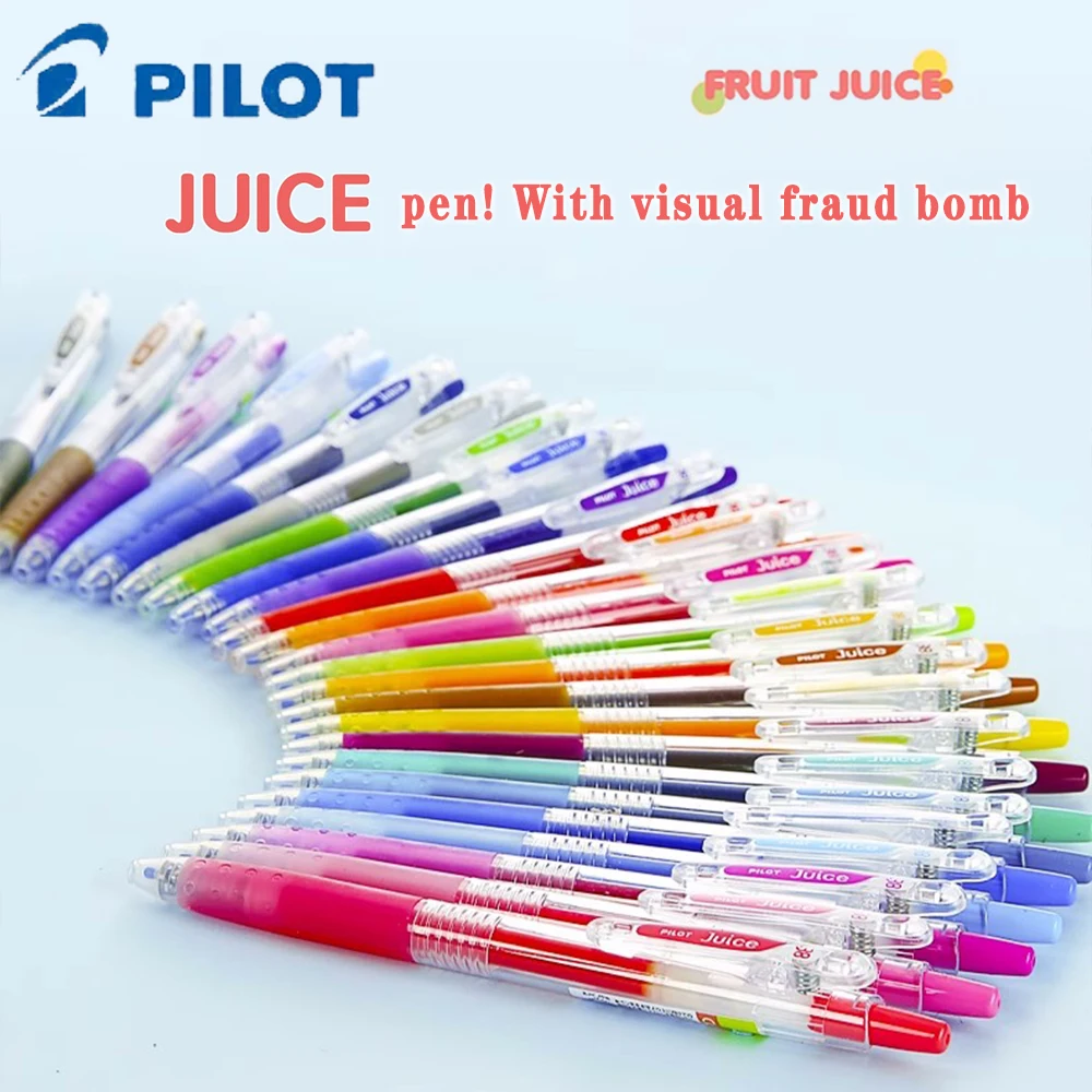 

Japan PILOT Juice Color Gel Pen LJU-10EF 0.5mm Super Smooth Water Pen Quick-drying Ink Cute Stationery Hand Account Marker Pen