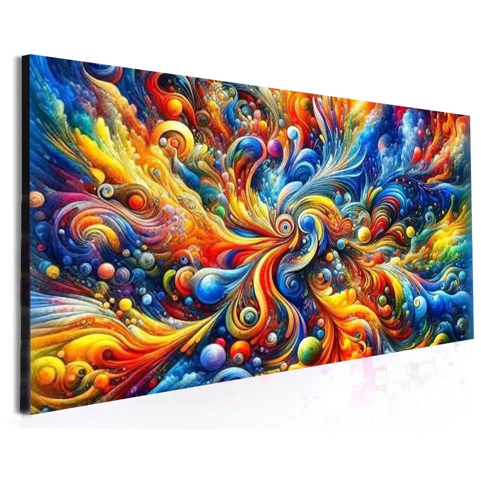 Abstract Color Galactic Cloud diamond painting New 2025 DIY Full diamond mosaic Jewelry cross stitch landscape Art Home Decor