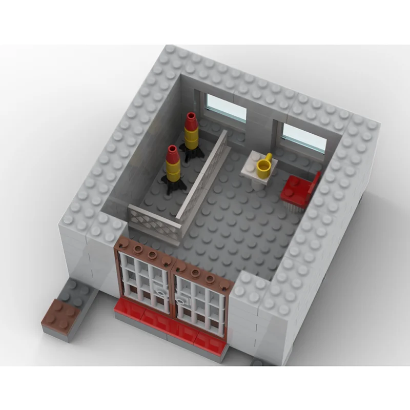 Raum Modell Moc Bausteine Modulare Kern Rakete Basis Modell Technologie Blöcke Weihnachten DIY Spielzeug Bau Urlaub Geschenke