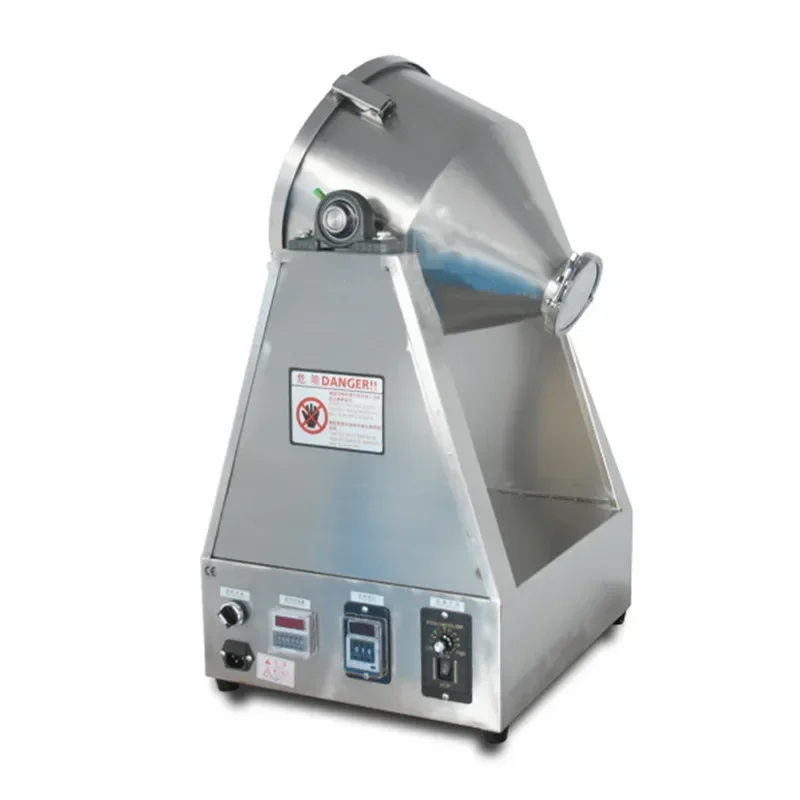 110/220V Automatic Cone Tumbler Mixer 304 For Stainless Steel Granule Powder Mixing Blender Machine Food Chemical sale Industry