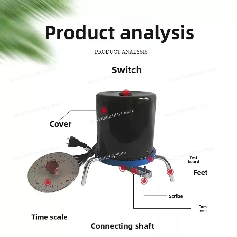 QGZ-24 Needle Method Paint Drying Tester – 24-Hour Coating Film Drying Time Detection Tool for Lab & Factory Inspection