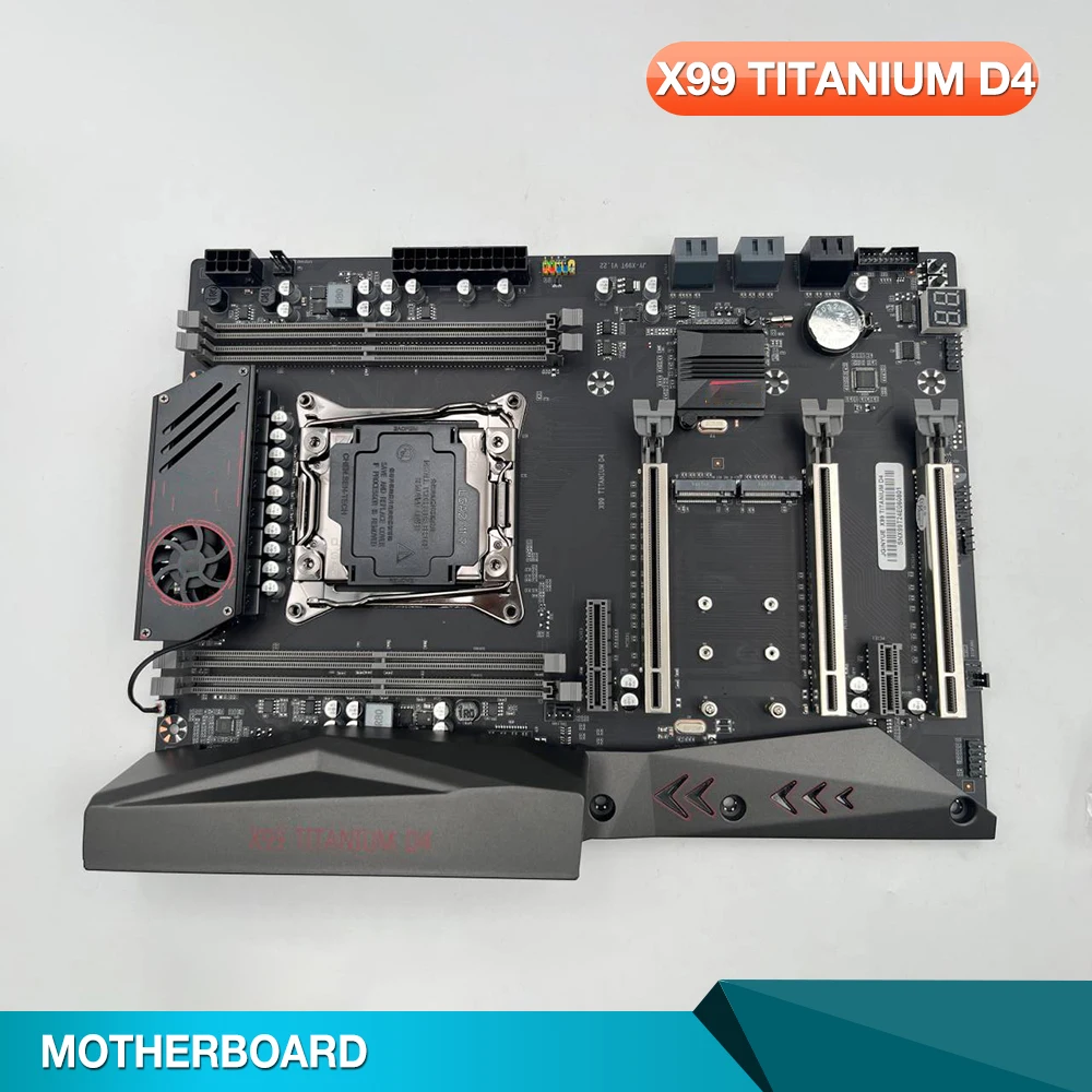 X99 TITANIUM D4 For JGINYUE LGA 2011-V3 DDR4 256G BPCI-E 3.0 ATX Motherboard