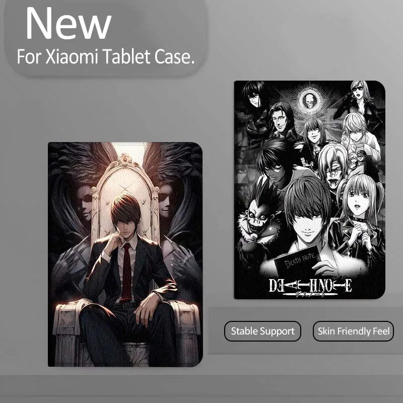D-Deaths N-Notes Cool For Xiaomi Redmi Mi Pad 4 5 6 7 8 K SE Mini Pro Plus Max 10.1 11.2  inch Tablet Case