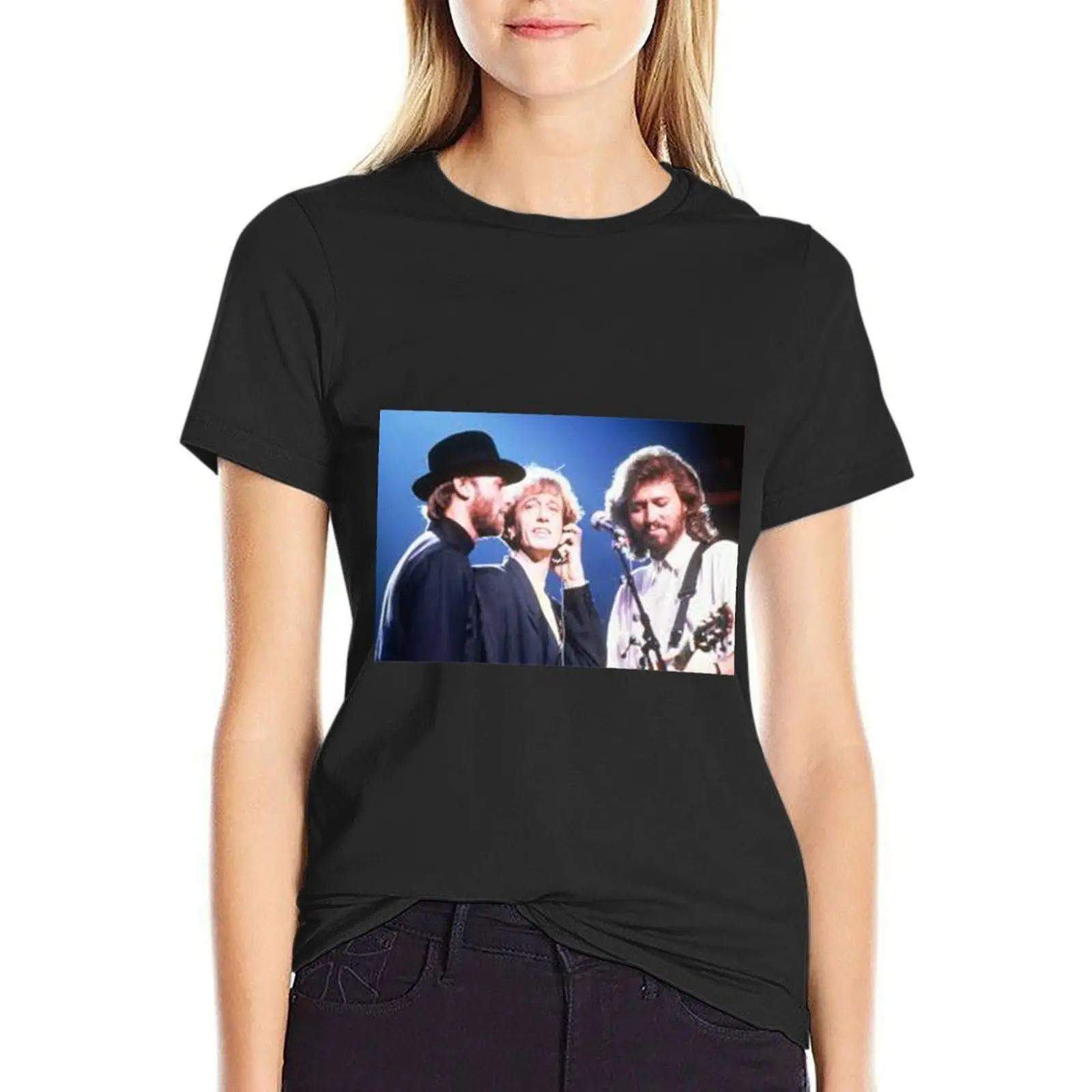 

Bee Gees Big Head T-Shirt customs customs design your own animal prinfor aesthetic clothes Womens graphic t shirts