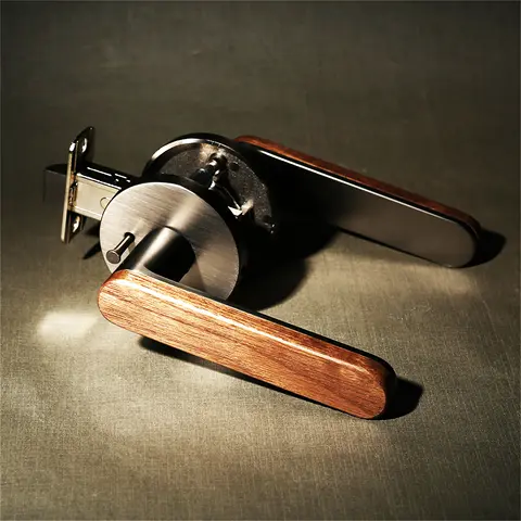 Inbäddad ficka skjutdörrskoppling Dörrhandtag Tryck och dra Osynligt dolt dörrhandtag Dolt handtag Handtag Kök 8 best sales handdörr - №4