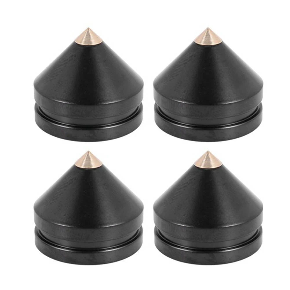 8Sets Speaker Stand Feet Foot Pad Aluminium Alloy Metal (NOT Natural Wood ) Spikes Cone Floor Foot Nail M23X20