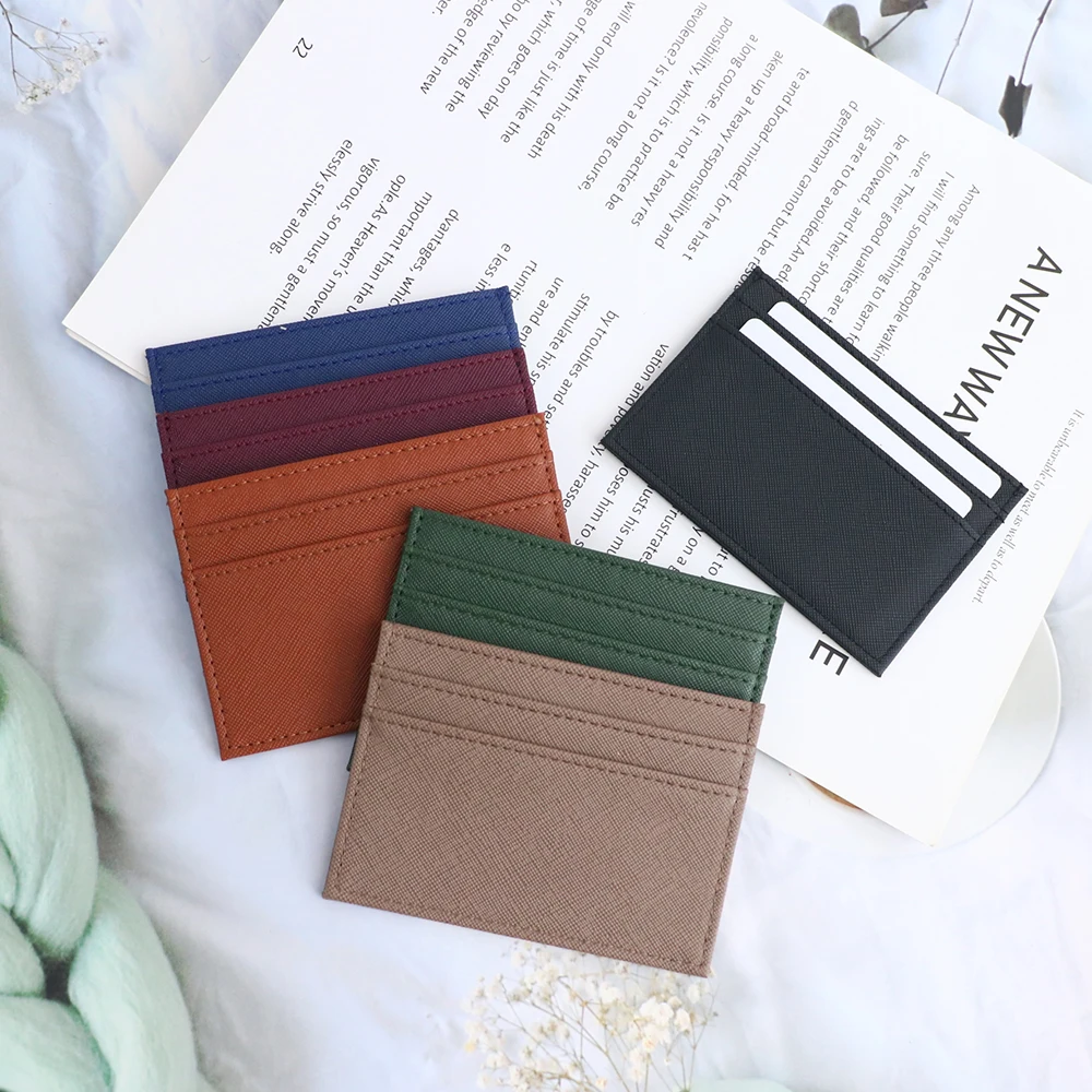 Anpassbares PU-Geldbörsen-Set mit Kreuzmuster und Namensgravur, schlicht und hochwertig, mehrfarbig, für Damen, mit mehreren Fächern für Münzen und Karten. – Detail 6