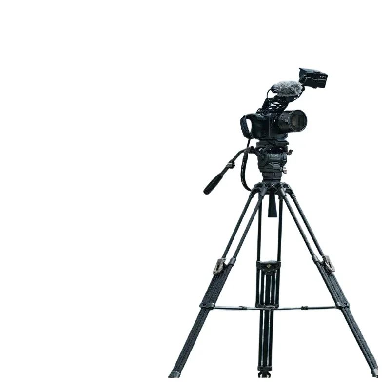 Tripod CT12 film grade professional hydraulic gimbal heavy duty tripod, camera camera holder