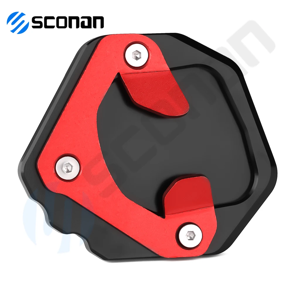 

For YAMAHA Tenere 700 2019 2020 2021 2022 2023 Motorcycle Accessories Kickstand Enlarger Support Extension Side Stand Plate Pad
