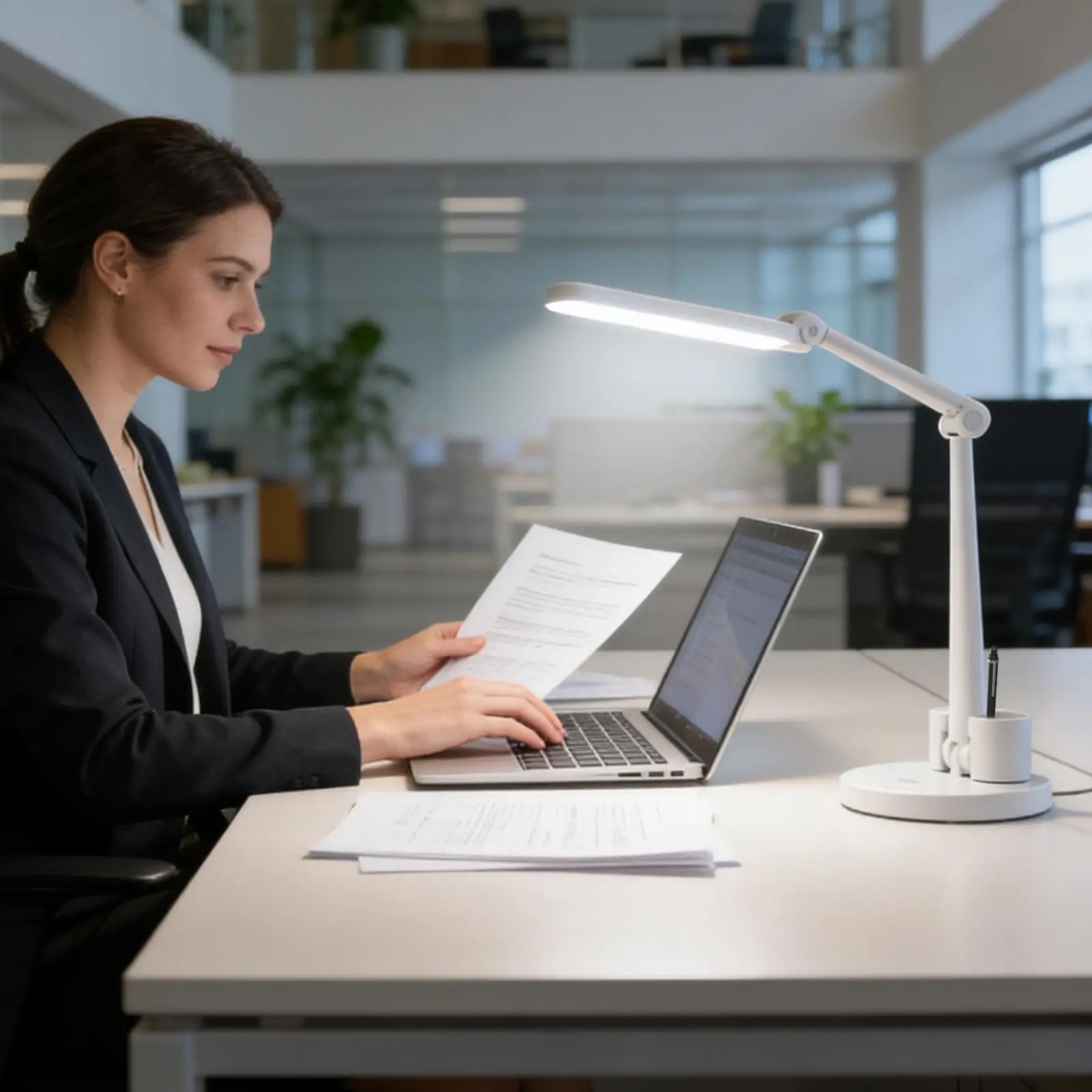 Lamp For Desk USB Charging Reading Lights LED Desk Light Long Lasting Bedside Bedroom Home School Study Vanity Reading Studying