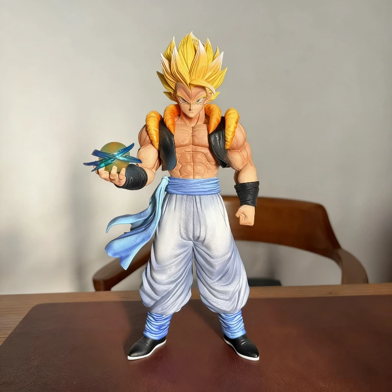 

Dragon Ball 30cm Super Saiyan Gogeta Action Figure Anime Model GK Exquisite PVC Statue Desktop Ornament Collectible Toy Boy Gift