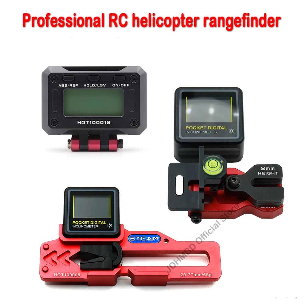 NEW RC Logger Digital Pitch Gauge Propellers Tester With LCD Display for Main Blade Align TREX 450 500 550 600 700 RC Helicopter