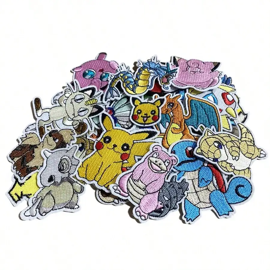 conjunto-de-30-patches-de-tecido-com-designs-de-personagens-de-anime-pokemon-para-costurar-e-termocolantes-decoracoes-diy-para-roupas-com-desenhos-animados