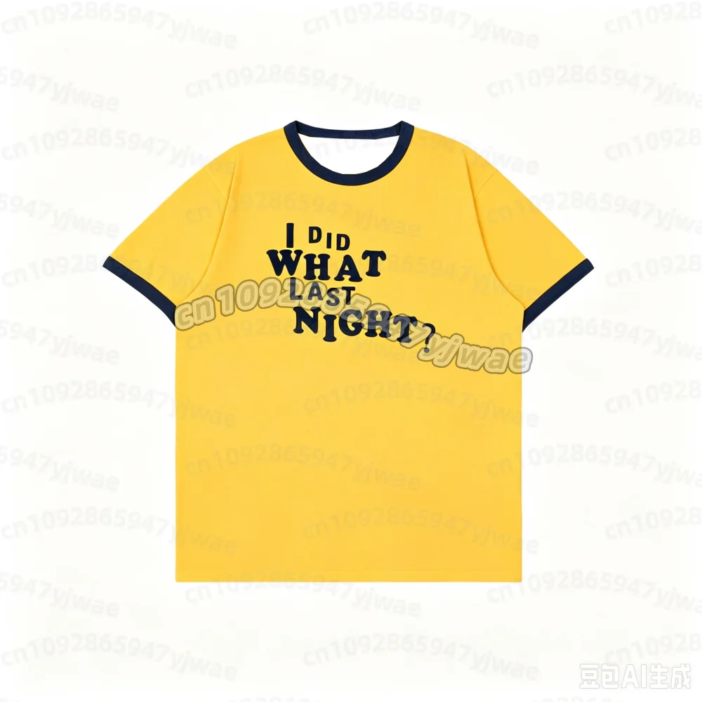 2026 Yellow _i Did What Last N - Anime Merchandise Clothes recension och pris