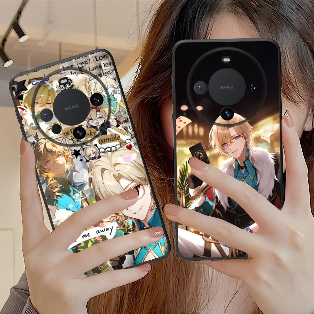 Honkai Star Rail Aventurine coque de téléphone pour Huawei Mate 60 50 40 30 20 10 Pro Plus Lite E 5G couleur impression couverture couverture de luxe