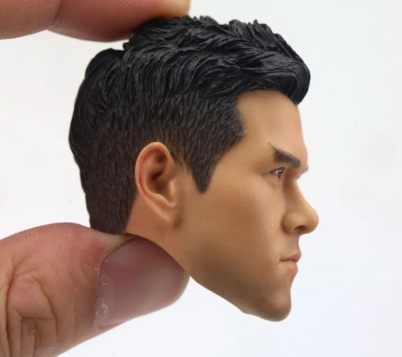 1/6 Scale Eddie Peng Head Carving Chinese Handsome Boy Head Sculpt Model Toy for 12in Phicen Tbleague HT Body Model