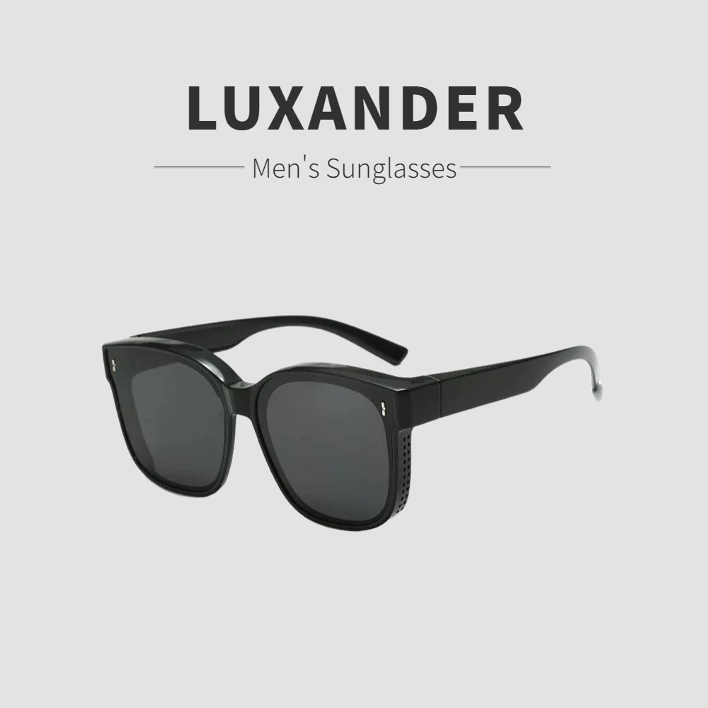 LUXANDER Nearsighted Myopia Sunglasses for Men Women Driving Distance Overlapping Sonnenbrillen Herren