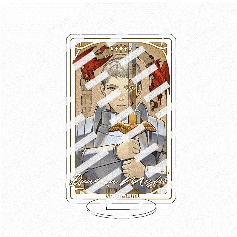 Cute Anime Fans Gifts Delicious in Dungeon New HD Character Marcille  Acrylic Stand Model Plate Desk Decor Card series