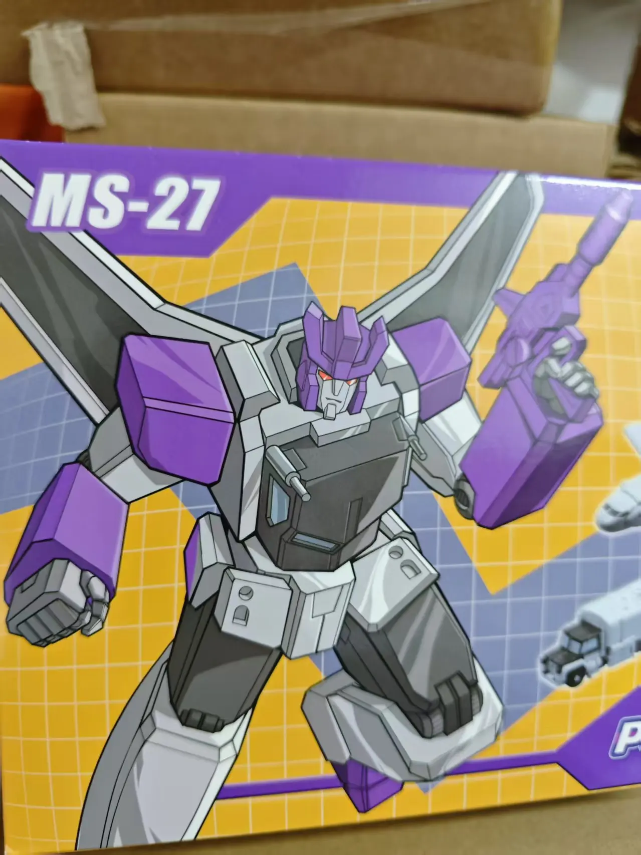 

MS27 MS-27 Poisonous Fog Triple Changers Steel Battle Mini Warrior 14cm MFT Transformation Action Figure Robot Toys