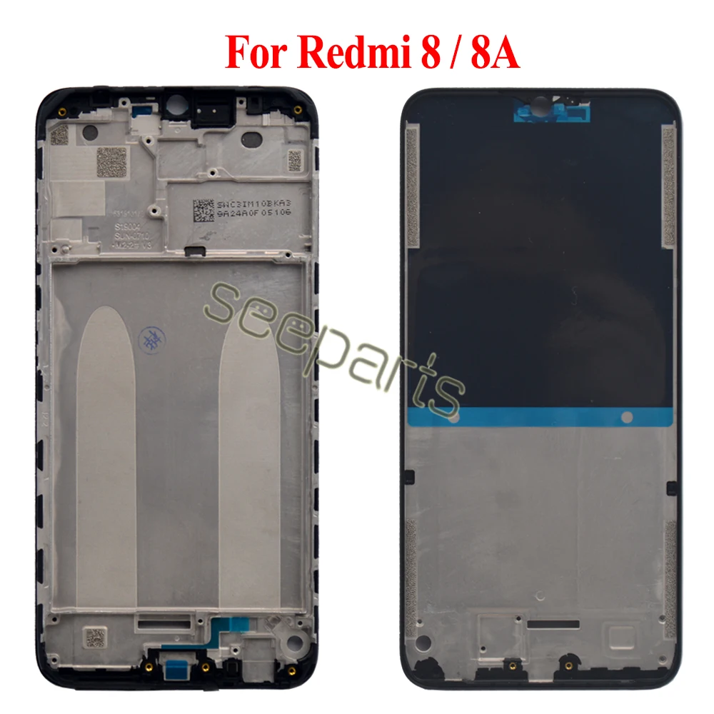 For Xiaomi Redmi 7 7A 8 8A 9 9A 10 Prime LCD Frame Middle Frame Bezel Housing Replacement Parts For Redmi 9T 10A 10C Front Frame