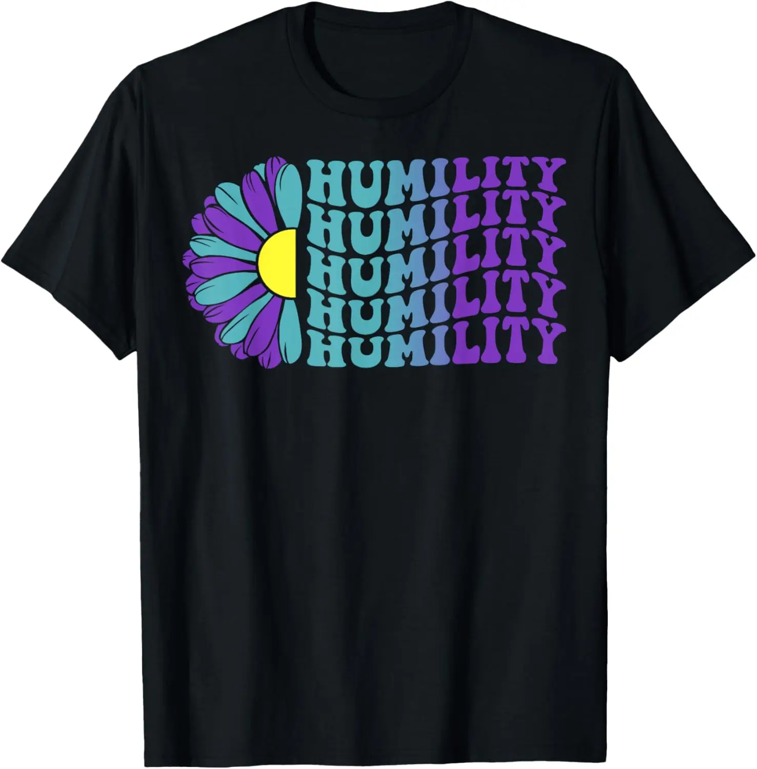 Humility, Suicide Prevention Awareness Sunflower T-Shirt