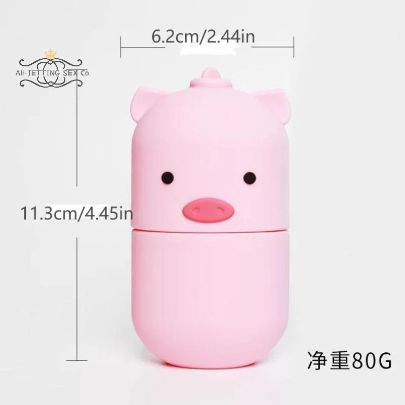 Cartoon Varken Vorm Ijs Gezichtsroller Gua Sha Wallen Roller Lifting Gereedschap Ijsblokjesbakken Ijsballen Gezicht Massager Schoonheidsverzorging