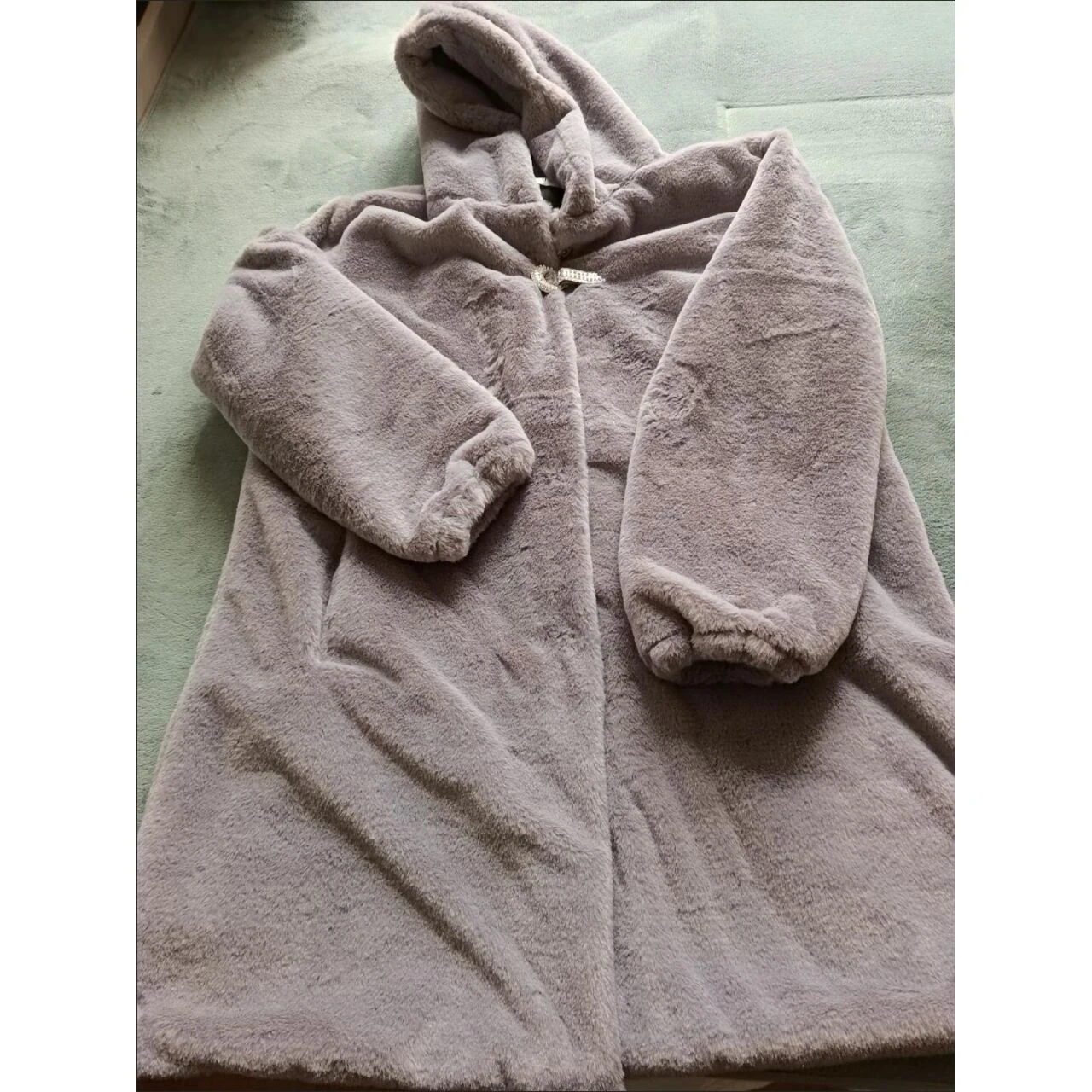 منتصف العمر النساء المسنات جديد معطف المنك الشتاء منتصف طول رشاقته مقنعين الدافئة فو الفراء سترة الراقية معطف فرو الأم 6XL