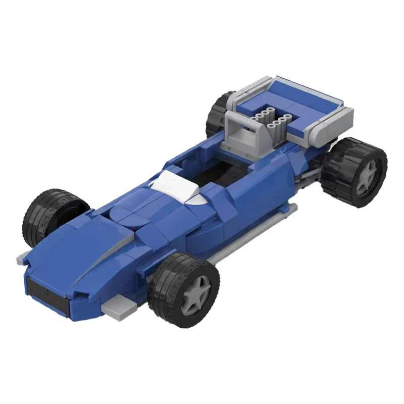 186 PCS Speed King MS80 MOC Customize Modular Building Block Creative Design Educational Learning Toy DIY Boys Holiday Toy Gifts