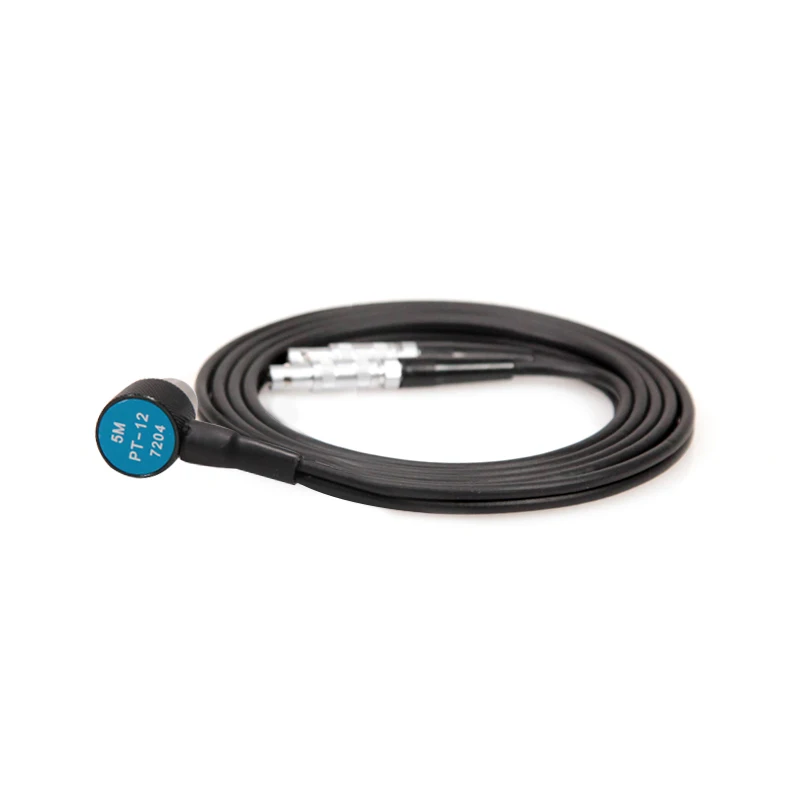 PT-04 10MHz Ultrasonic Transducer Fingertip Sensor Diameter 4mm NDT Probe Rang 0.7-12mm for Small Workpieces
