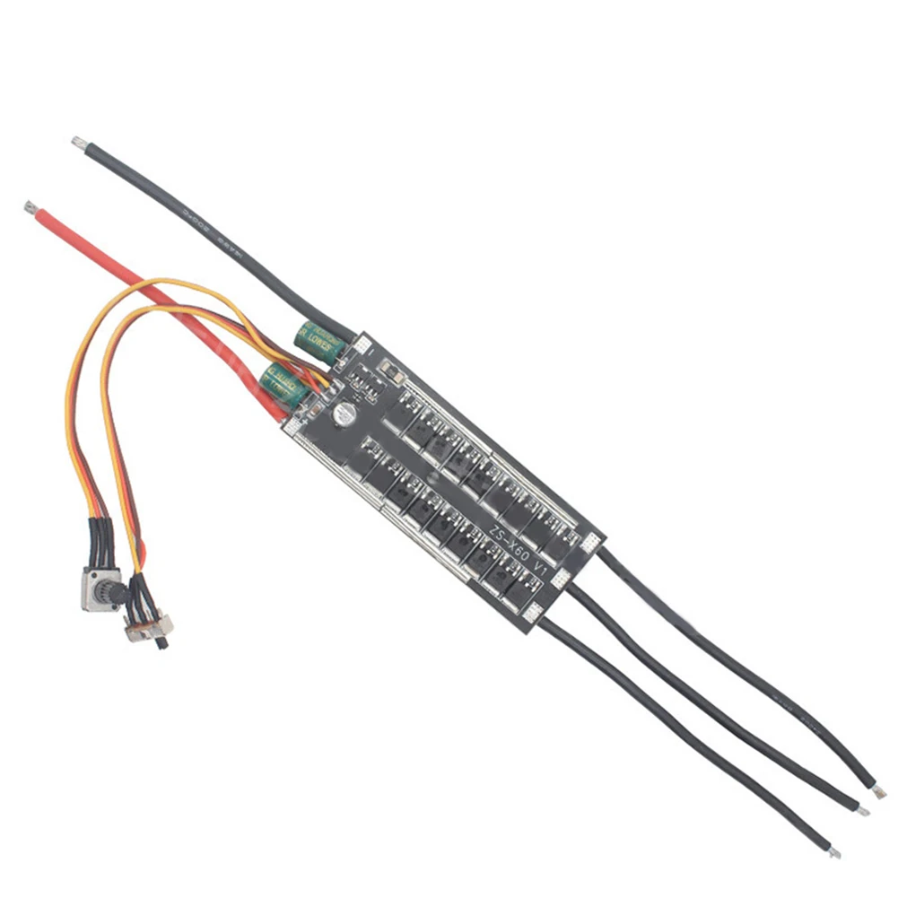 

1pc Driver Board 6-24V BLDC 3-Phases Motor Driver Board With Wireless Speed Potentiometer 70*110*50 Mm Electrical Equipment