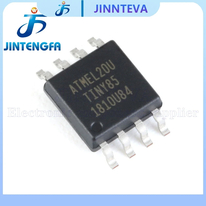 2PCS ATTINY85-20SU SOP-8 TINY85 ATTINY85-20SUR ATTINY85 SMD 8KB 20MHz 8Bit Mikrocontroller Chip IC