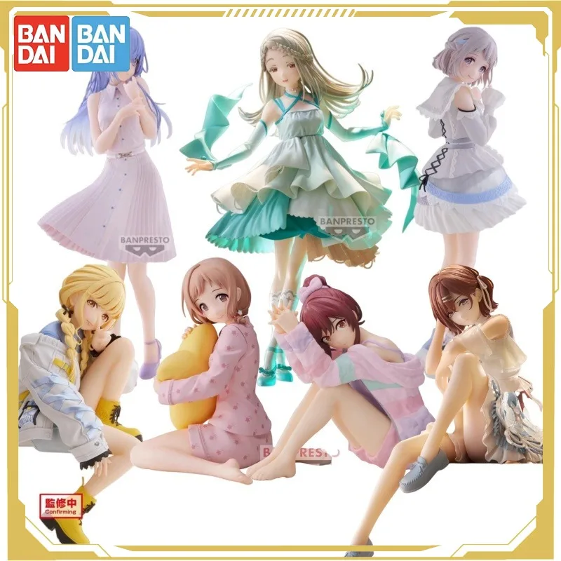 

Bandai Original ESPRESTO School Idol Master Аниме Фигурка Fujita Qinyin Katsura Lilia Фигурка Игрушки для мальчиков и девочек Детский подарок