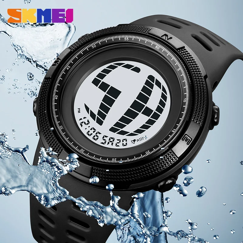 SKMEI Wateproof Sports Digital Wristwatch Chronograph Stopwatch Luminous Fashion Men\'s Watches Luxury Original Alarm Clock