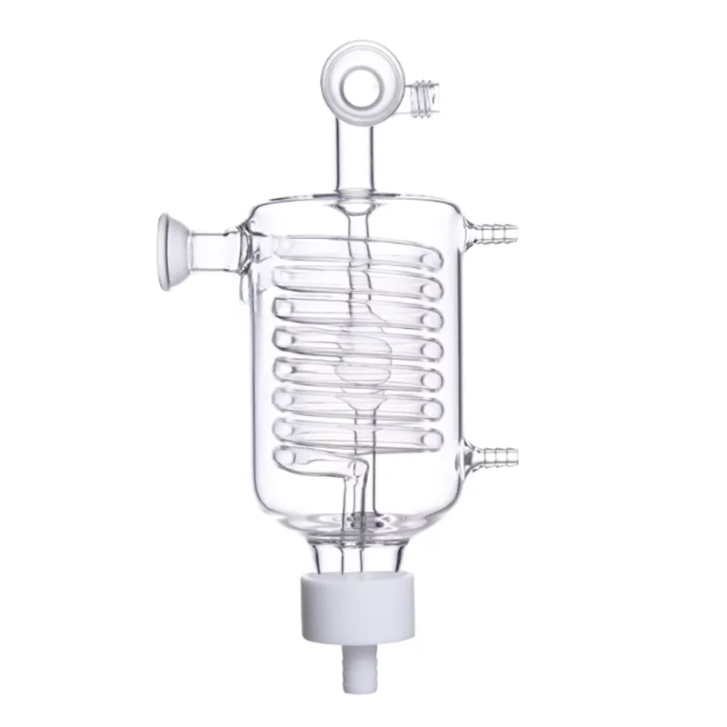 Double GL45 bottle cap double-headed hybridization tube waste liquid detection sampling tube cell roller bottle view 6