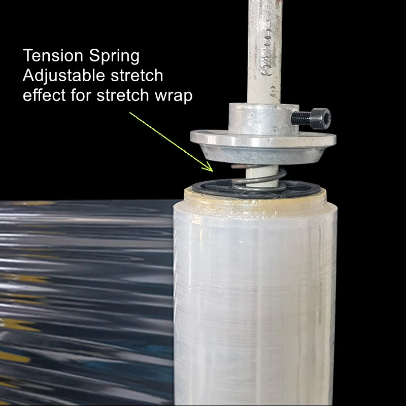 

Compact Manual Stretch Wrap Machine Stretch Film Applicator Wrapping Film Machine Wrap-Around Packaging Tool