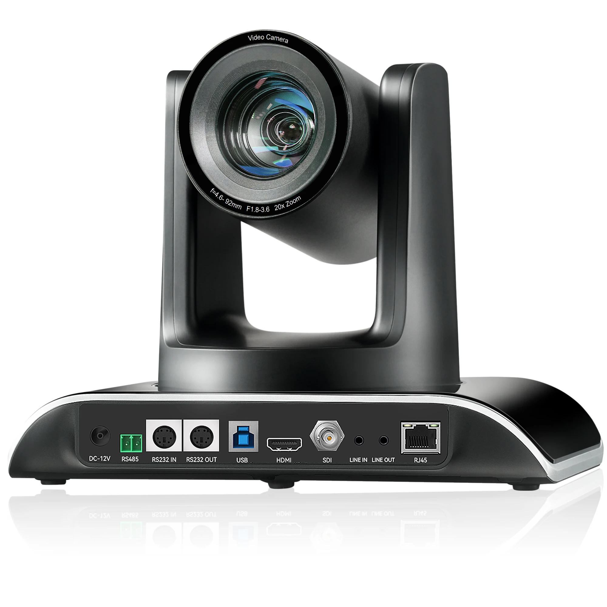 

TENVEO Best Price VHD620A FHD ZOOM 20X Video Conference System Broadcast Camera HDMI IP POE PTZ Camera For Live Streaming