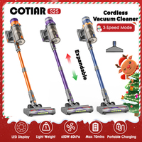 Cotiar 650W 60kPa Vertical Vacuum Cleaner Handheld Home Appliance Cordless Vacuum Cleaner 70 Mins Runtime Multi-functional  S25