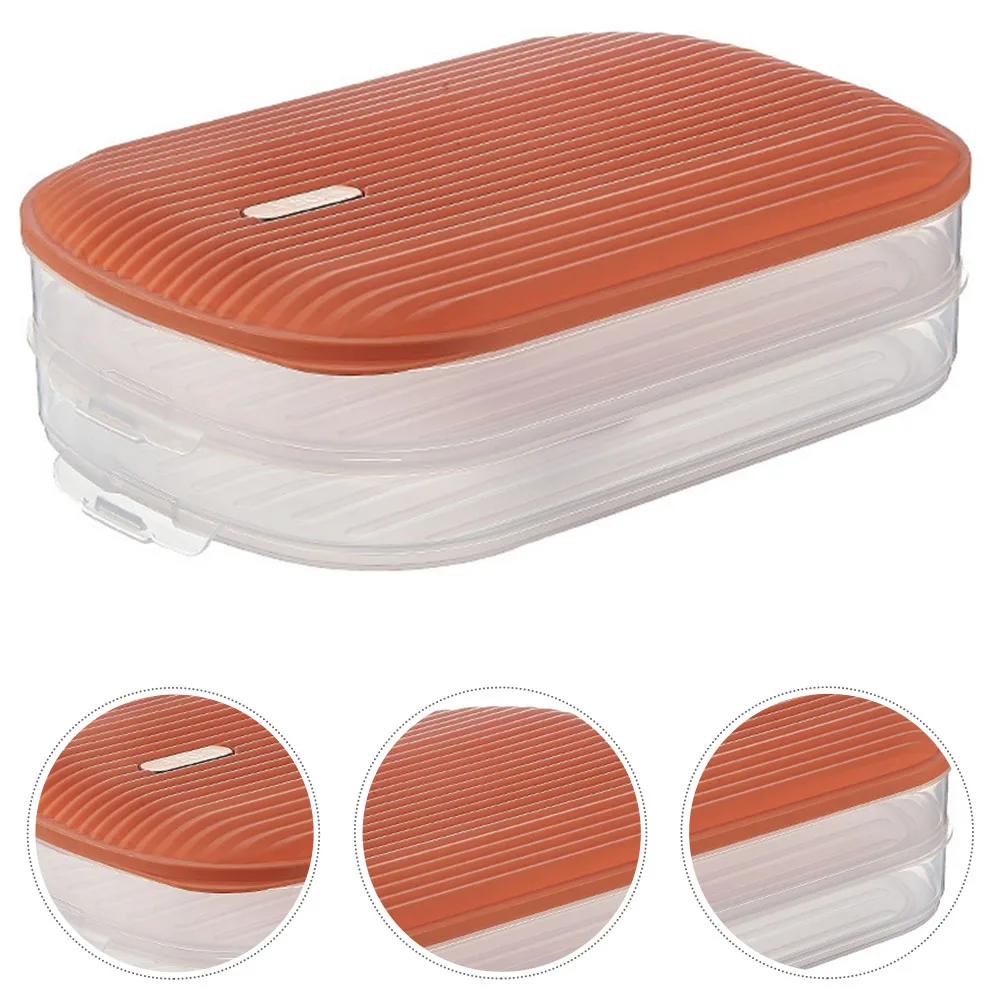 

1set Food Storage Boxes Plastic Fruit Container Fridge Storage Organizer Fresh Keeping Vegetable Fruit Box Kitchen Compartment