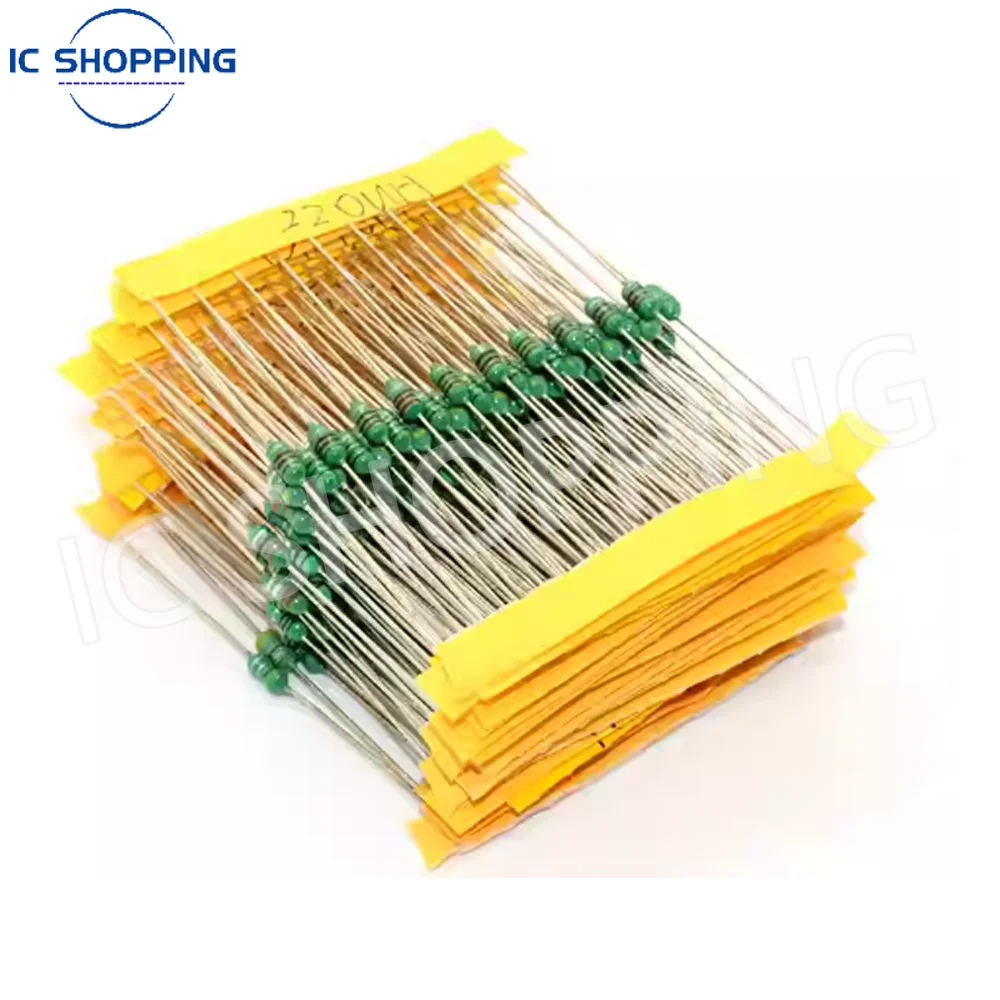 50PCS 0510 Color Ring Inductor 1W 1mH 2.2uH 3.3UH 6.8 4.7 10uH 22uH 33UH 47uH 68UH 100uH 220uH 470uH 2.2mH