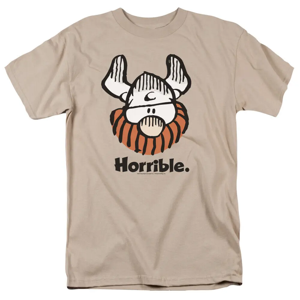 Hagar The Horrible T Shirt Mens Licensed Comic Strip Sand