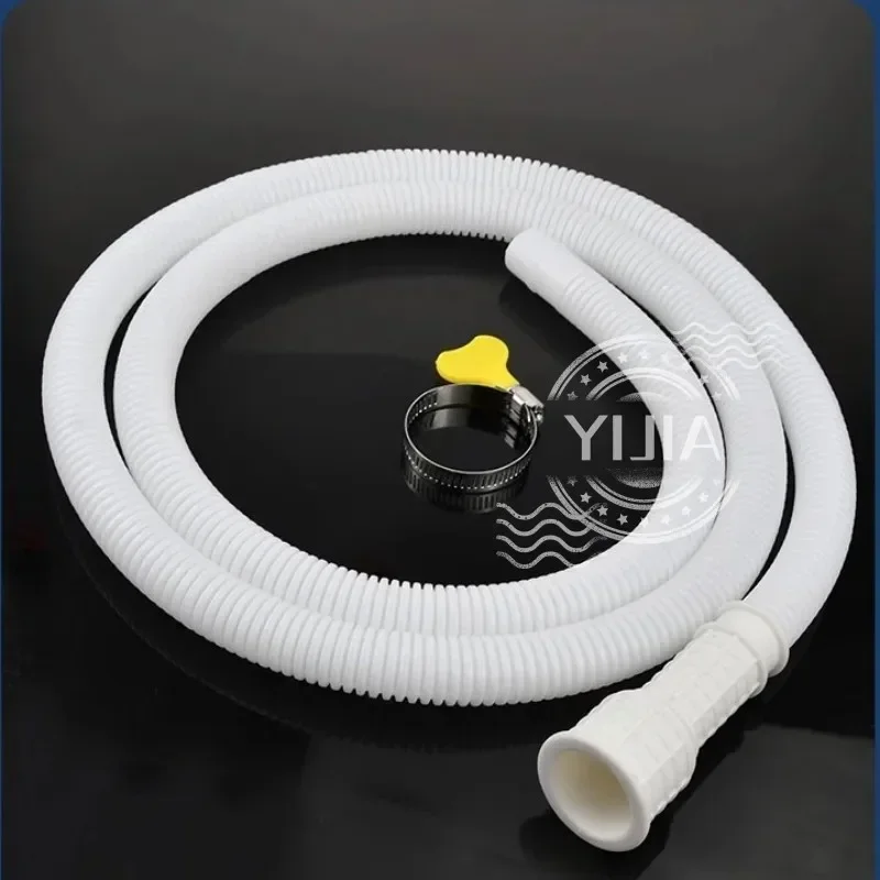 Tuyau de Vidange Blanc de 1 à 4m, Tube d\'Entrée de Proximité pour Climatiseur, Accessoires de Cuisine