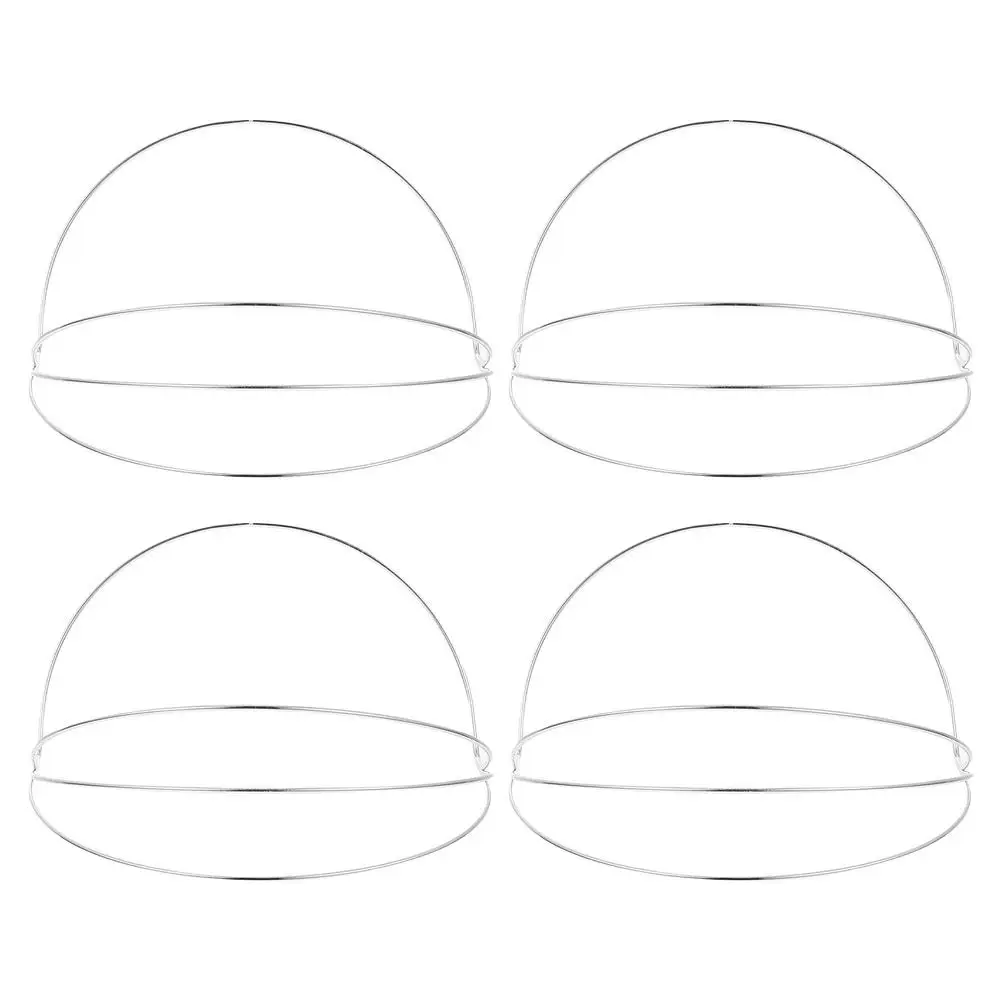 

4 шт. металлические основы для корон-ободков, рамки для самостоятельного изготовления головных уборов Ханьфу, для создания традиционных китайских украшений для волос, основы для тиар