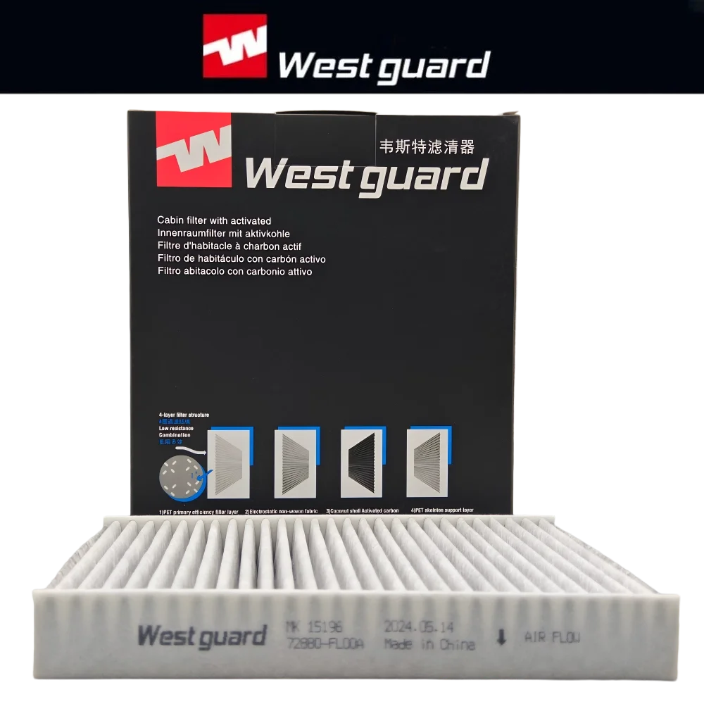 Салонный фильтр WESTGUARD MK15196 72880-FL00A для SUBARU Impreza Outback, TOYOTA Corolla Hilux Prius RAV4 Yaris, MAZDA CX-9