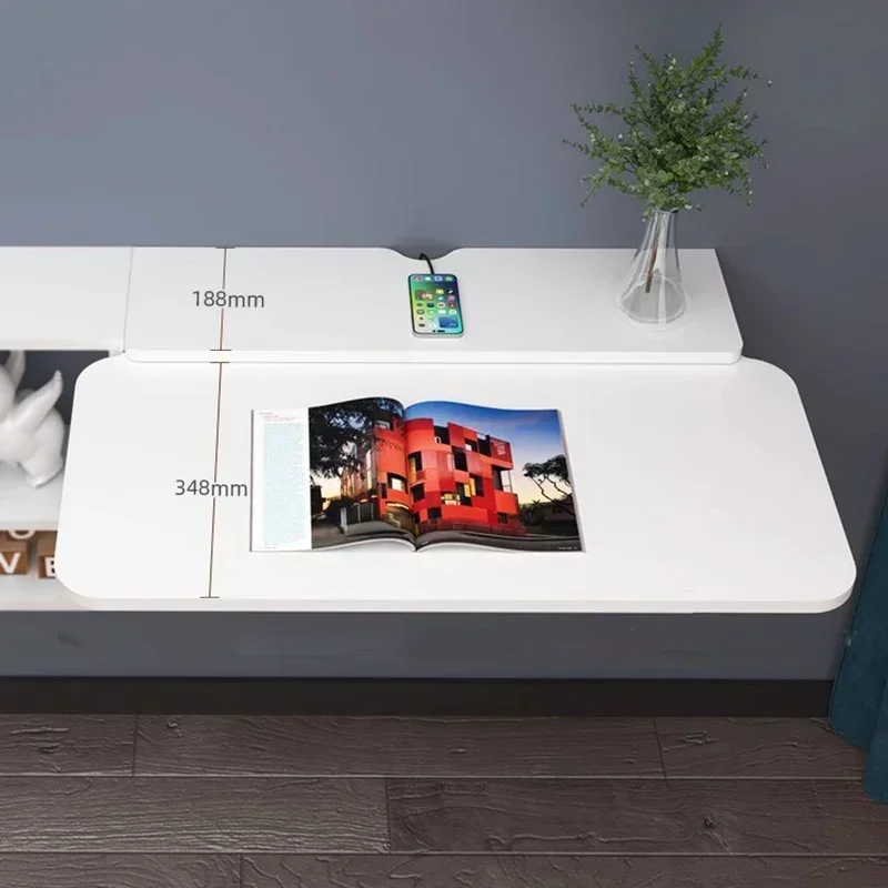 Space Saving Folding Wall Computer Table Small Multifunctional Student Computer Table Side Escritorios De Ordenador Furniture