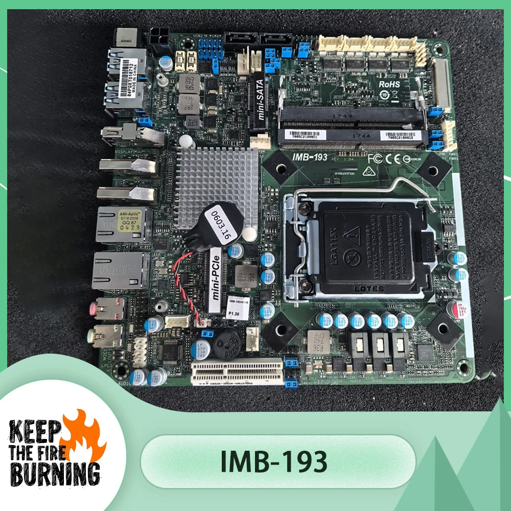 

IMB-193 Industrial control motherboard LGA1151